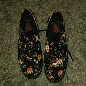 Vintage Floral Vans
